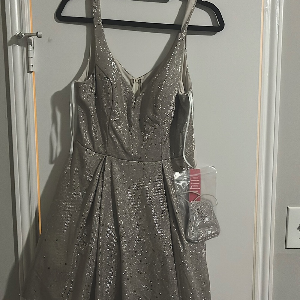 B Smart dress super cute with tulle lining and built in bra. NWT